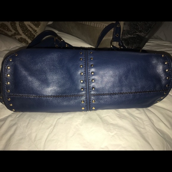 Michael Kors studded hand bag, blue/green - Picture 5 of 7